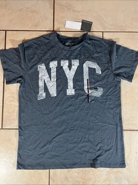 Grayson Threads Men's NYC Graphic Tee - Charcoal Gray